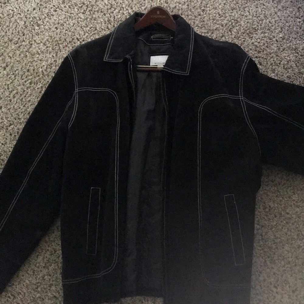 Mens Wilson’s M. Julian Leather Black Suede Jacket size 2x